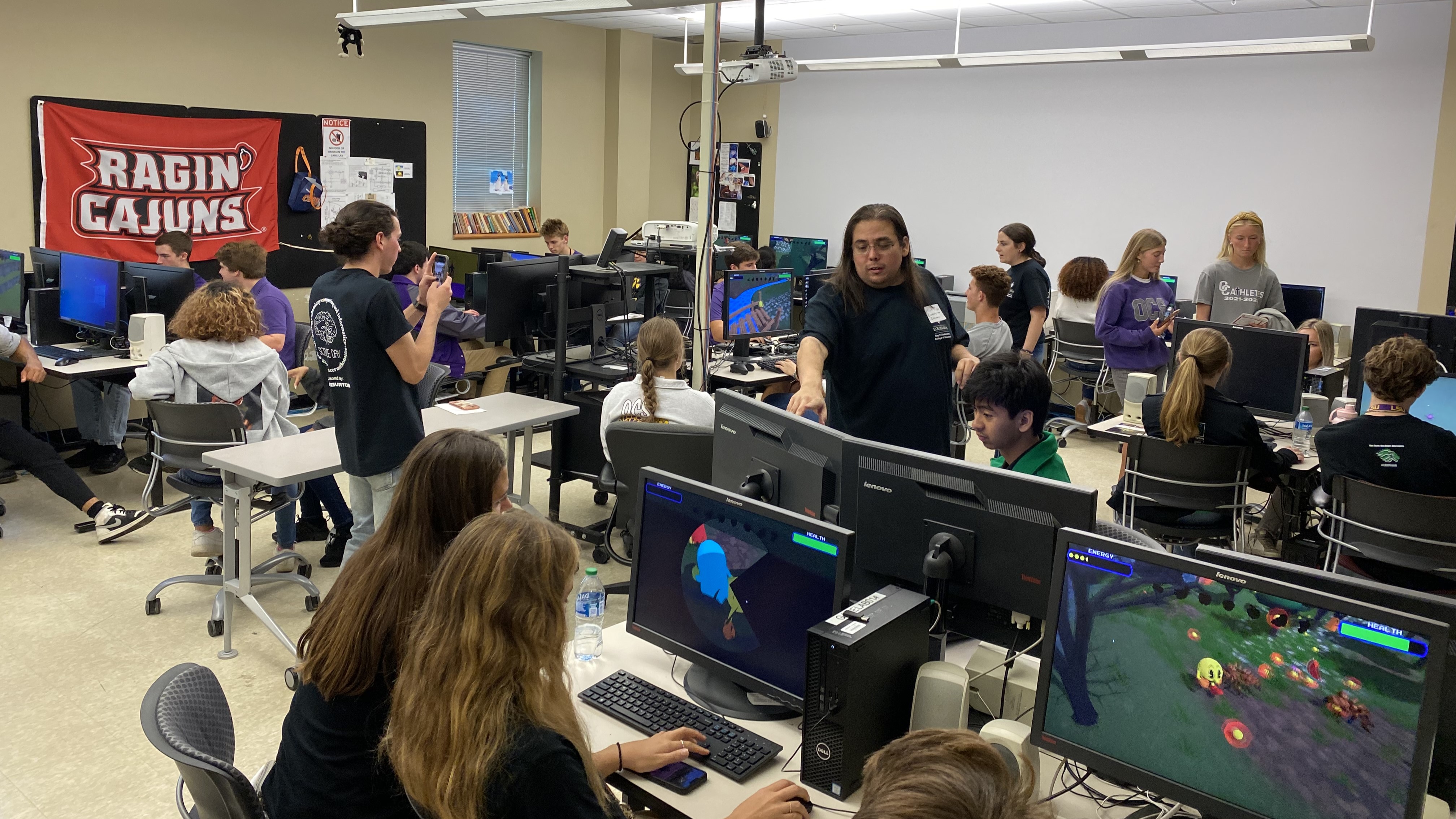 2022 Science Day,Game Design lab Students' games DEMOS